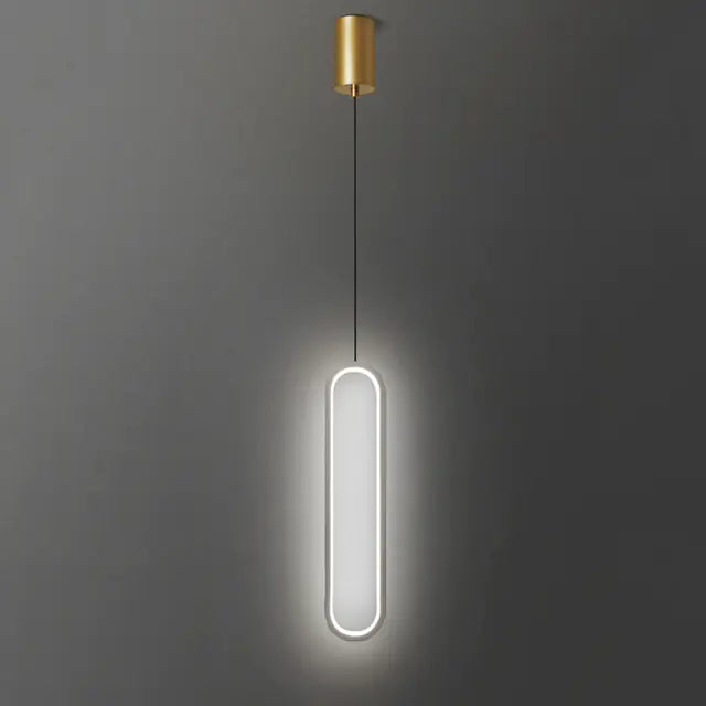 Lámpara Colgante LED Nórdica - Diseño de Geometría Moderna