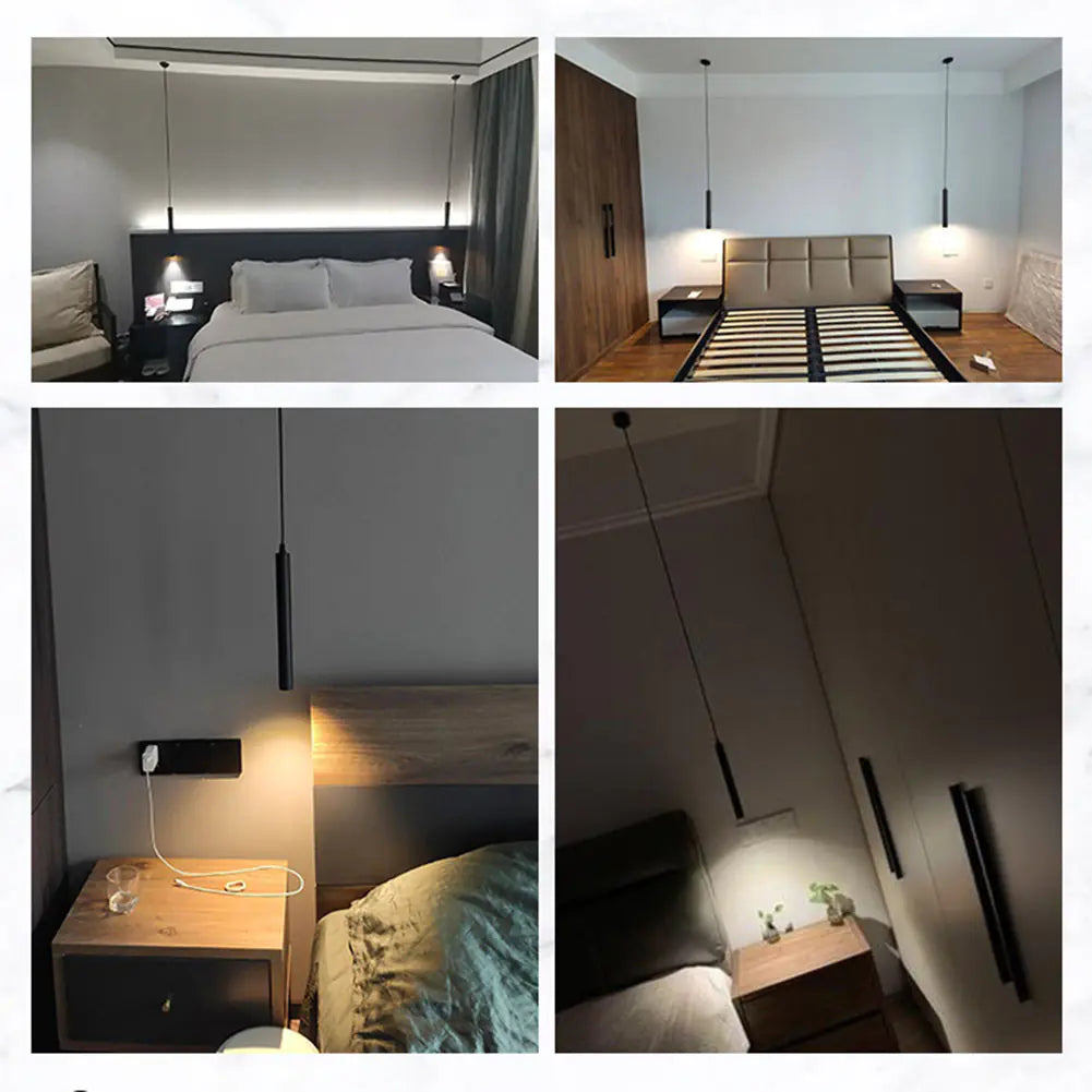 Lámpara Colgante LED Nórdica - Diseño de Geometría Moderna