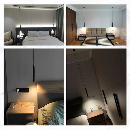 Lámpara Colgante LED Nórdica - Diseño de Geometría Moderna